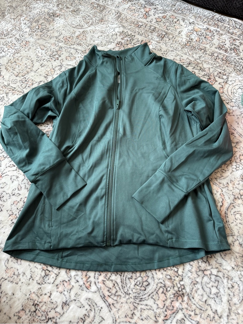 all in motion Forest Green Full-Zip Utility Jacket